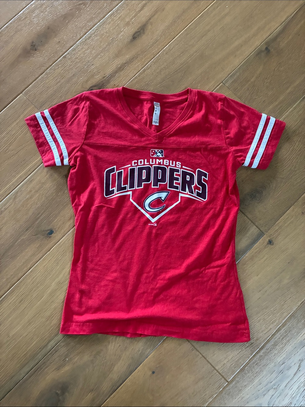 Columbus Clippers Red Kids' Tee - Official Team Shirt
